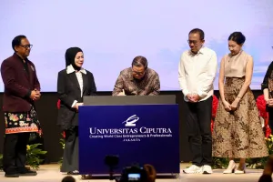 Gubernur Pramono Resmikan Gedung Universitas Ciputra Jakarta, Dorong Kolaborasi Inovasi