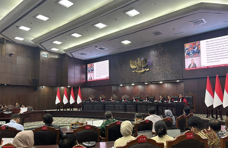 MK Nyatakan UU Peradilan Militer Harus Dilakukan Perubahan