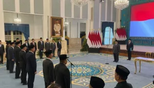 Presiden Prabowo Lantik Letjen TNI Kristomei Sianturi sebagai Kepala BNPB