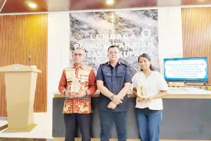 Sampah Lapas Kupang Disulap Jadi Cuan, Napi Diajari Bikin Kerajinan Hingga Pupuk