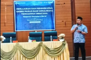 89 UMKM Terdampak Bencana di Pasaman Barat Diperkuat, Pemerintah Buka Akses Pasar.