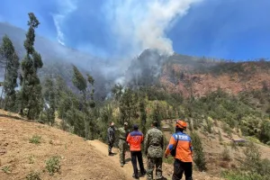 BPBD Probolinggo Tetap Pantauan Karhutla Bromo Usai Wafatnya Manggal Agni