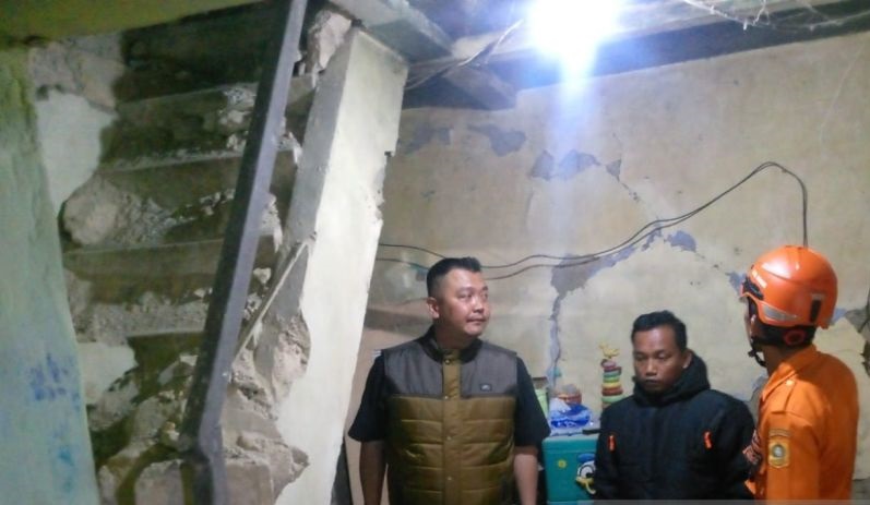 Gempa M4,1 Guncang Bogor, 17 Rumah Rusak dan 51 Warga Terpaksa Mengungsi