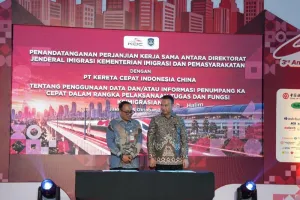 Imigrasi-KCIC Mudahkan Akses Tiket Whoosh bagi Turis Asing