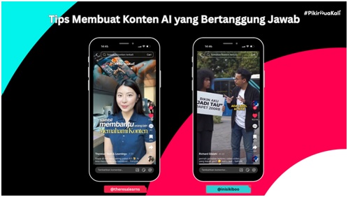 Lima Tips dari Kreator TikTok untuk Berkreasi dan Menikmati Konten AI dengan Lebih Bijak.