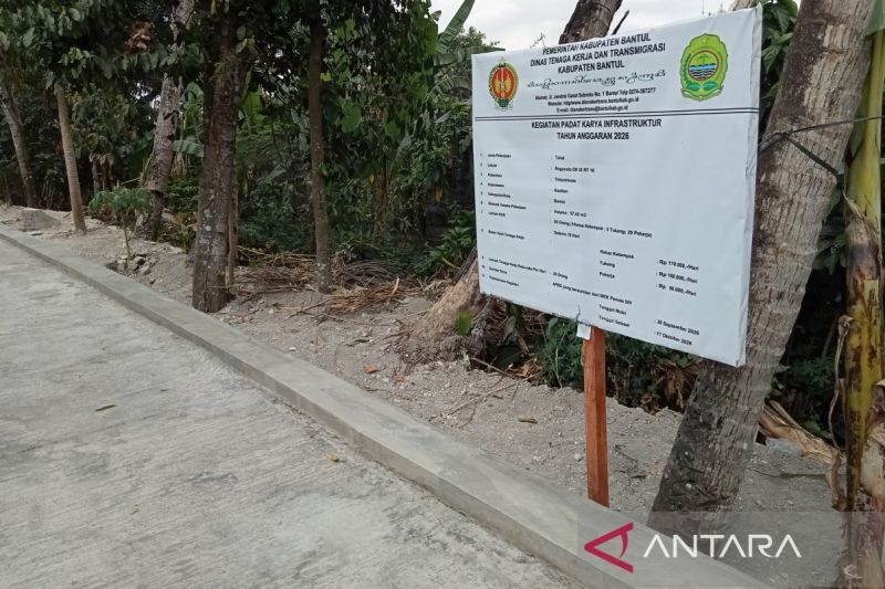 Padat Karya di 124 Lokasi Bantul Tuntas, Libatkan Ribuan ...