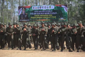 Polri Latih 586 Personel Polisi Kehutanan, Targetkan 70.000 Personel