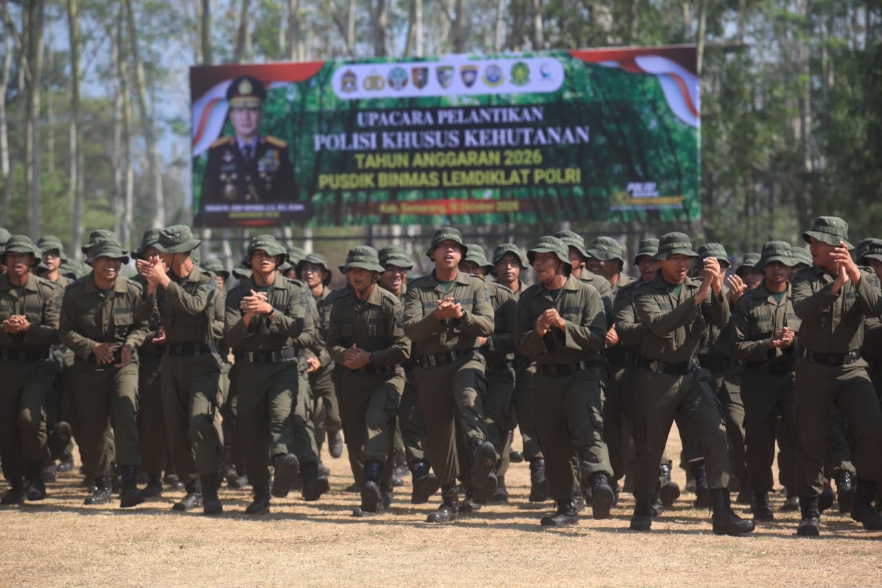 Polri Latih 586 Personel Polisi Kehutanan, Targetkan 70.0...