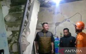 253 Unit Rumah Rusak Akibat Gempa yang Melanda Bogor