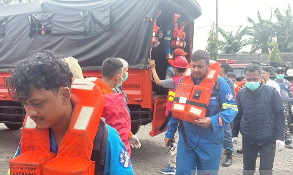 Basarnas: 26 Kru Kapal Terbakar Tiba di Kota Bengkulu