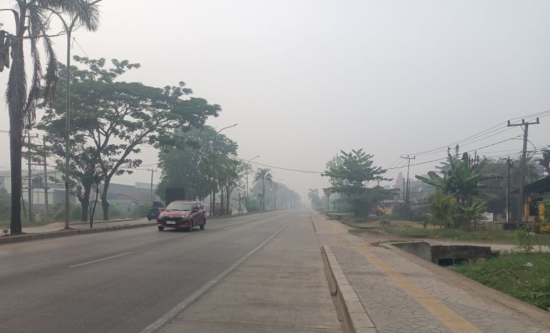 BMKG: Kualitas Udara Kota Palembang Sudah Keluar dari Zon...