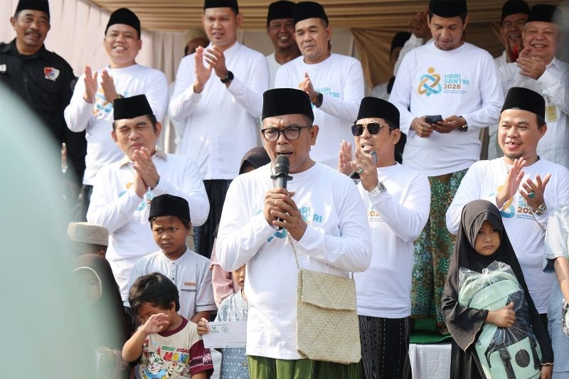 Hari Santri 2026, Andra Soni Dorong Pesantren Perkuat SDM dan Ekonomi Kerakyatan Banten