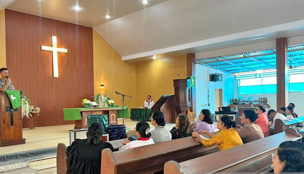 Kapolres Muaro Jambi Ajak Jemaat Gereja Jauhi Pelanggaran...