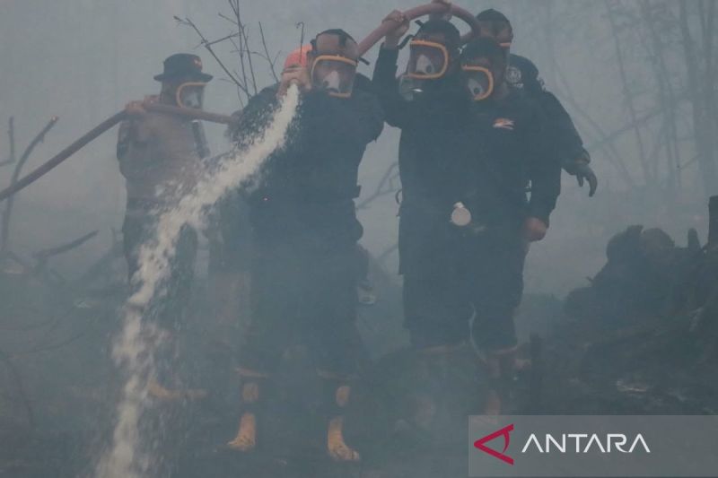 Karhutla Belum Terkendali, Polda Kalsel Gelar Operasi Aman Nusa II hingga 31 Oktober.