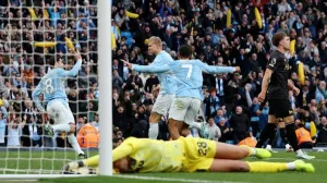 Liga Inggris : Haaland Bersinar, Manchester City Taklukkan Ipswich, Liverpool Bangkit Bungkam Brentford
