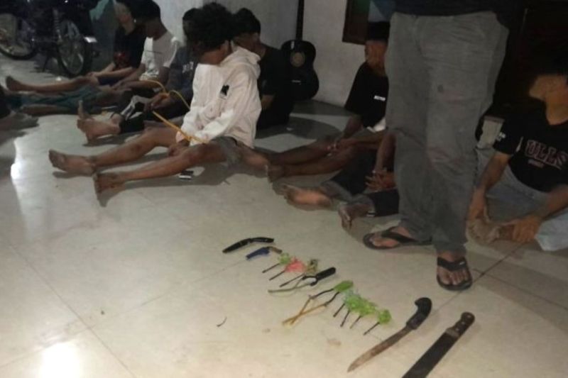Polisi Bergerak Cepat! 14 Pemuda Terduga Pelaku Tawuran D...