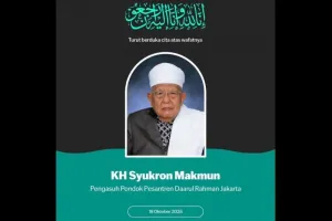 Ulama KH Syukron Ma’mun W...
