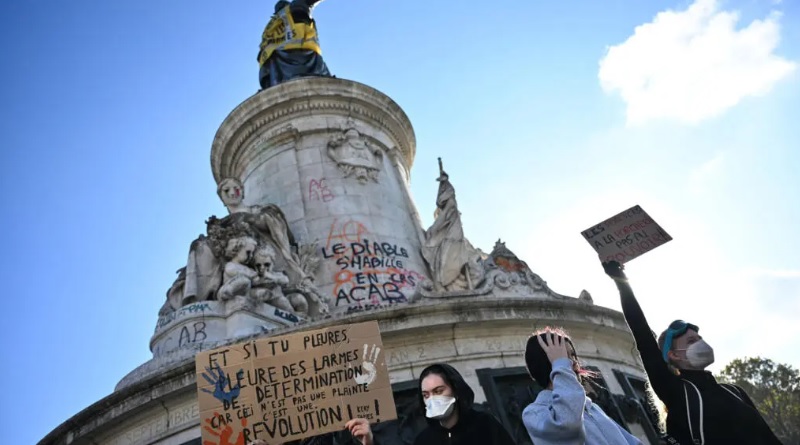 855 Orang Ditangkap Kerusuhan dan Penjarahan Guncang Paris