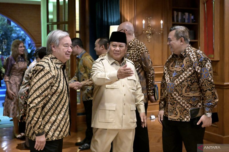Terungkap! Ini Isi Pertemuan Presiden Prabowo dan Sekjen PBB