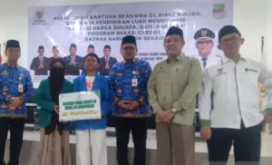 Baznas Bekasi Kucurkan Rp1 Miliar untuk Kuliah 326 Mahasiswa
