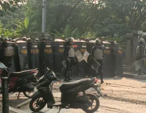 Demo 20 Oktober, Polisi Siaga di Bekasi dan Tangerang, Pelajar Diawasi
