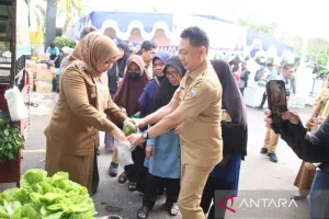 Hari Jadi Kota Pontianak: Pasar Murah Serap Hasil Produksi Petani dan Pelaku Usaha Lokal