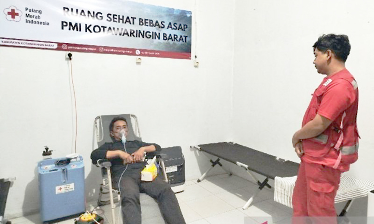 Kabut Asap Pekat Ancam Paru-Paru Warga, Pemkab Kobar Siapkan 38 Rumah Oksigen Gratis