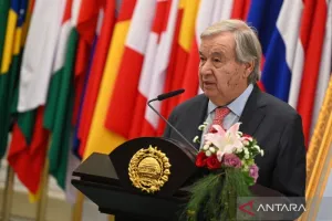 Keren Penilaian Ini, Sekjen PBB Soroti Corak Batik Beri Pelajaran Bagi Multilateralisme