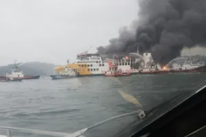 KMP Batu Mandi Terbakar, Polda Banten Buka Posko Kehilangan