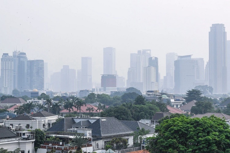 Polusi Udara Jakarta Tembus Lima Besar Dunia Tertinggi