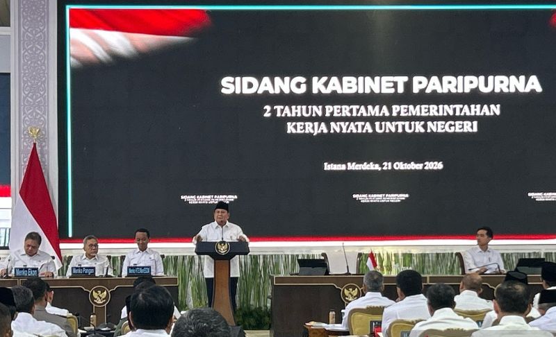 Buka Sidang Kabinet Paripurna, Presiden Prabowo Soroti Ta...