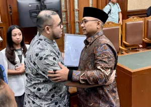Di Persidangan, Ibam Kembali Dampingi Gus Yaqut dan Berharap Hakim Pertimbangkan Usulan DEN