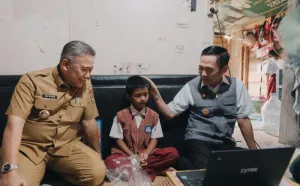 Kolaborasi Telkomsel dan Disdik Kota Palembang Bantu Pelajar SD & SMP Laptop dan Kuota Internet Gratis