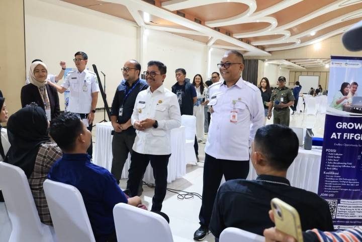 Ribuan Pencaker Ramaikan Gebyar Rekrutmen Kerja Kota Tangerang