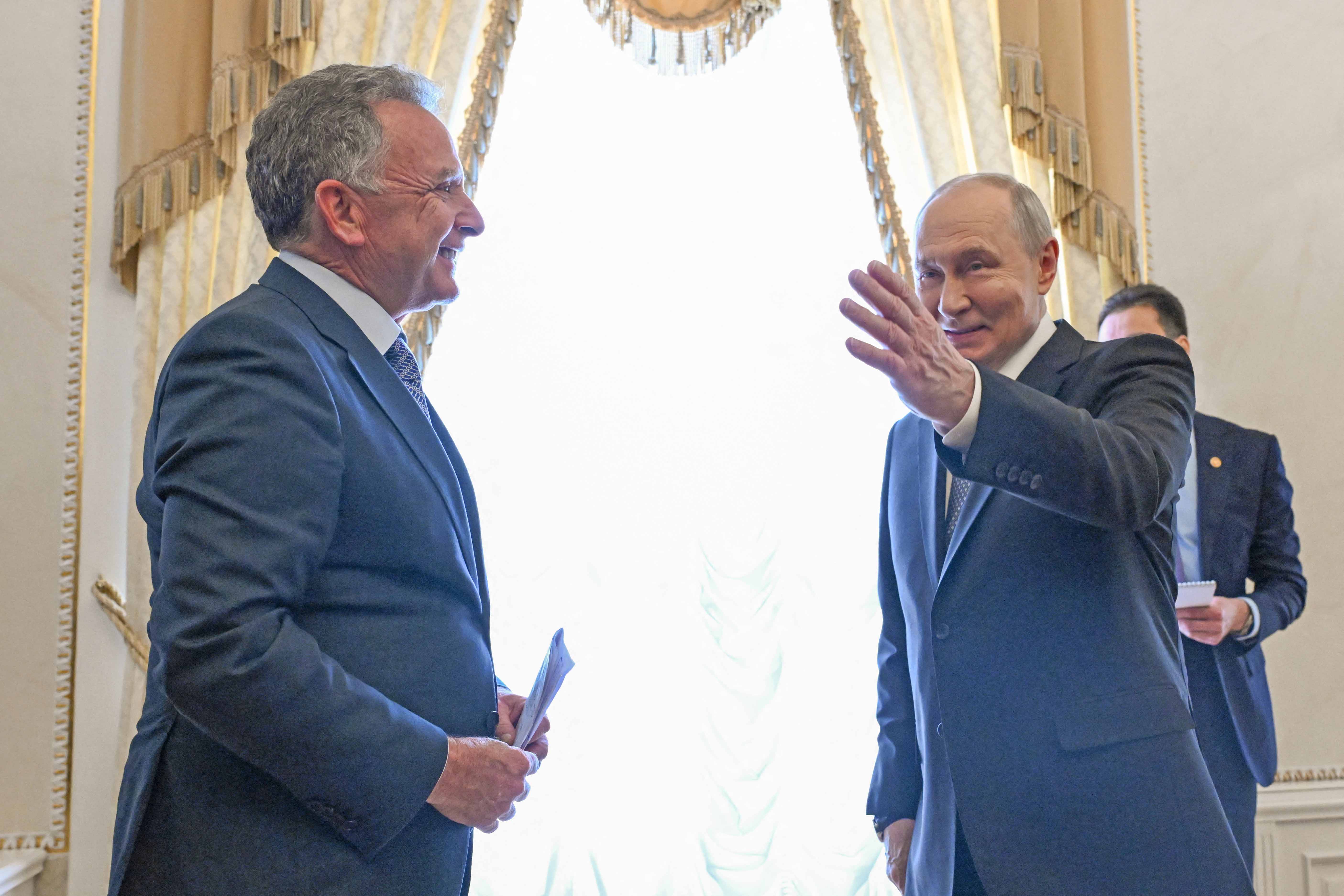 Utusan AS Bertemu Presiden Putin Bahas Diakhirinya Konflik