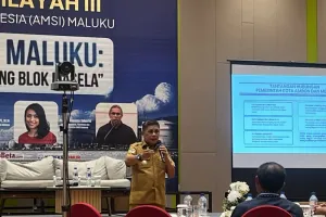 Wali Kota Bodewin Wattimena Ajak Media Ambon Kawal Program Pembangunan Daerah.