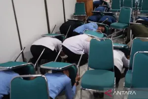 Cegah Kepanikan Saat Bencana, Pemkot Jakarta Timur Gelar Simulasi Gempa Bumi