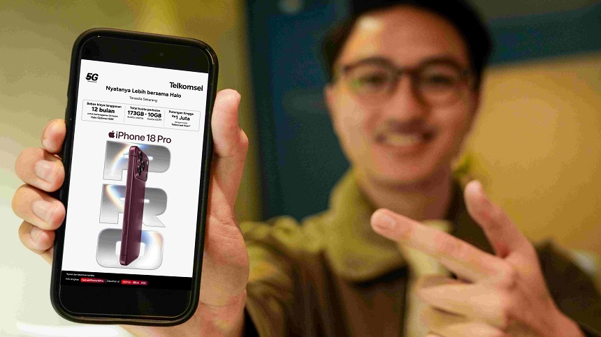 iPhone 18 Pro dan iPhone 18 Pro Max Kini Tersedia, Telkomsel Lengkapi dengan Pilihan Bundling Halo dan SIMPATI.