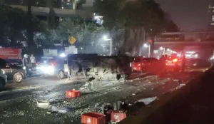 Kronologi Kecelakaan Maut Honda Mobilio Tabrak Pick Up di Rasuna Said, 1 Orang Tewas