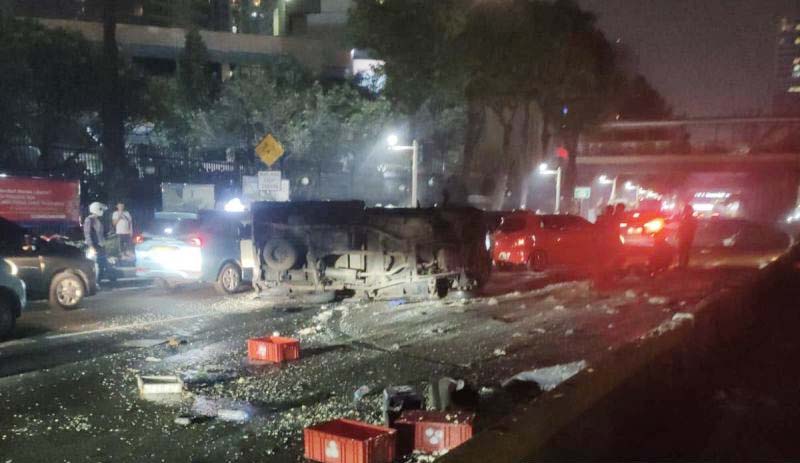 Kronologi Kecelakaan Maut Honda Mobilio Tabrak Pick Up di...