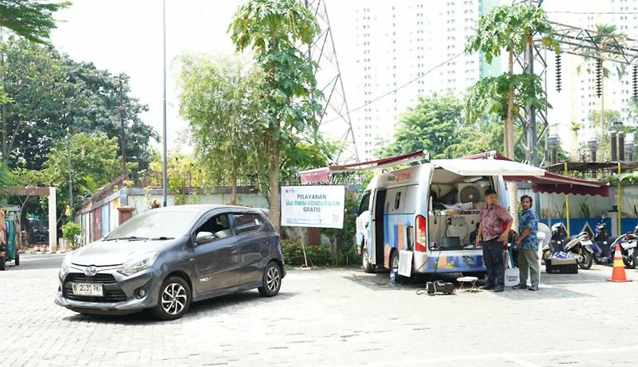 Layanan Uji Emisi Gratis Diserbu Warga, Sudin LH Jakpus Patok Target Fantastis