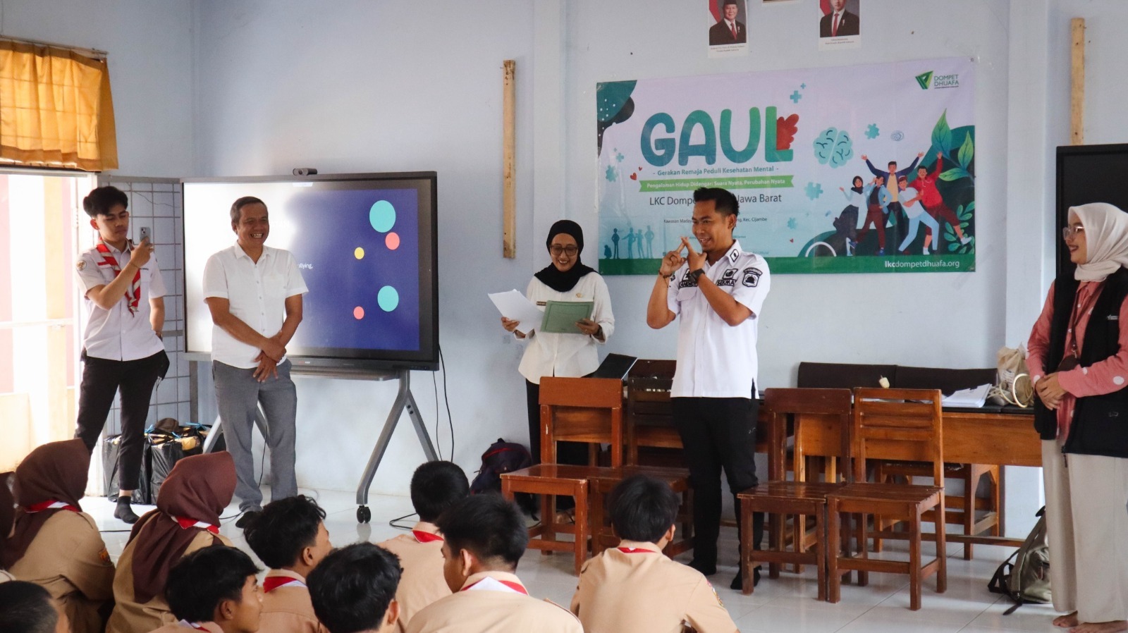 Pelajar Subang Ikuti Edukasi Kesehatan Mental, LKC Dompet...