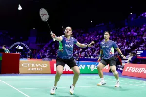 Pembantaian di Paris! Amri/Nita Pulangkan Unggulan Taiwan Dua Gim Langsung