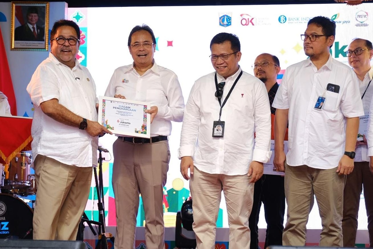 Bank Jakarta Meraih Anugerah Digitalisasi Pasar Inklusif 4.0 sebagai PUJK Literasi Keuangan Teraktif 1 pada Jakarta Financial Festival 2026