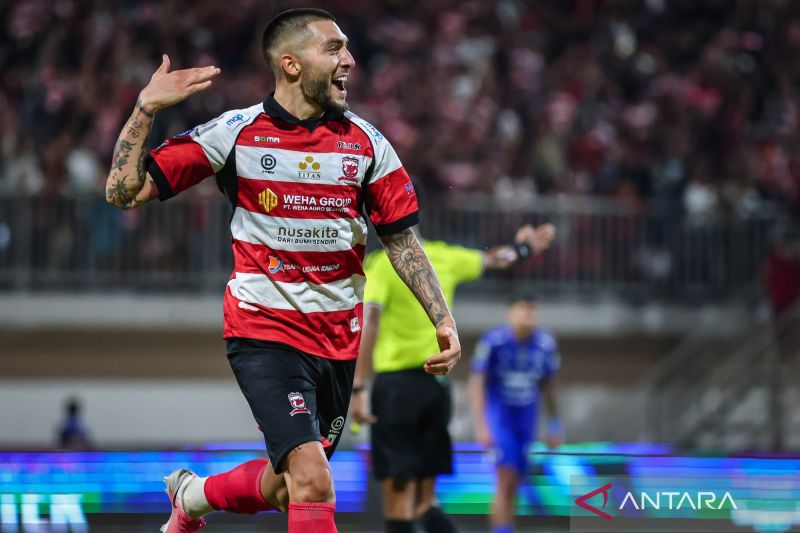 Madura United Bersuka Cita Usai Kalahkan Persib Bandung