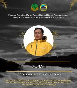 Relawan Suraji Tutup Usia Usai Dirawat Intensif, Korban Meninggal Karhutla Bromo Bertambah Jadi Enam Orang