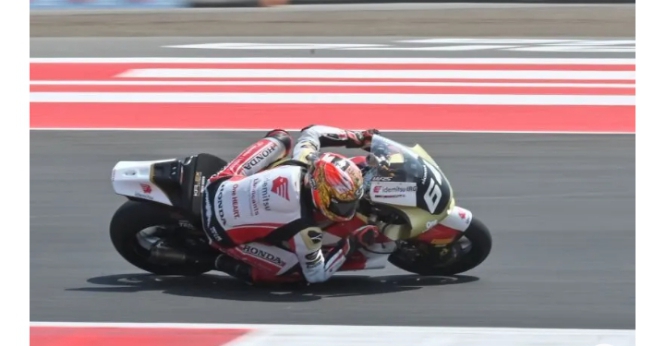 Mario Aji Start P12 di Kualifikasi Moto2 Australia 2026, ...