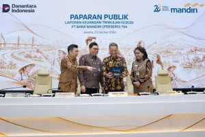 Bank Mandiri Raup Laba Rp45,5 Triliun hingga Kuartal III 2026