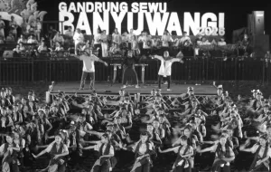 Gandrung Sewu 2026 Berkonsep Glow in the Dark, Hotel Banyuwangi Penuh Wisatawan