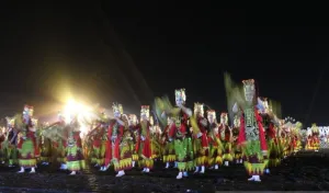 Gandrung Sewu Dongkrak Suasana Bandara Banyuwangi, 1.142 Penumpang Tercatat